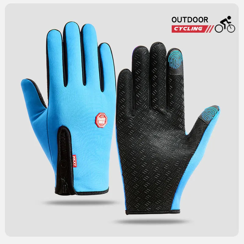 Gant hiver thermiques, imperméables et tactiles