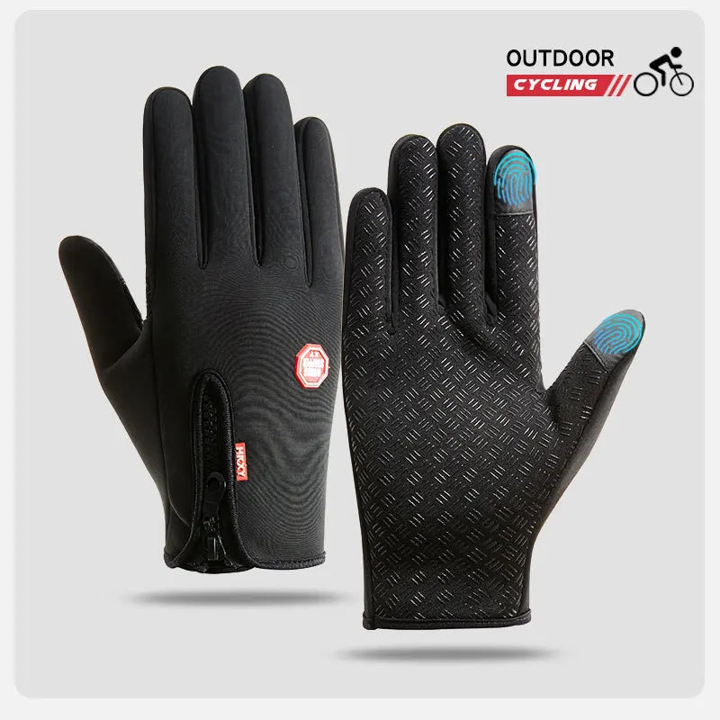 Gant hiver thermiques, imperméables et tactiles