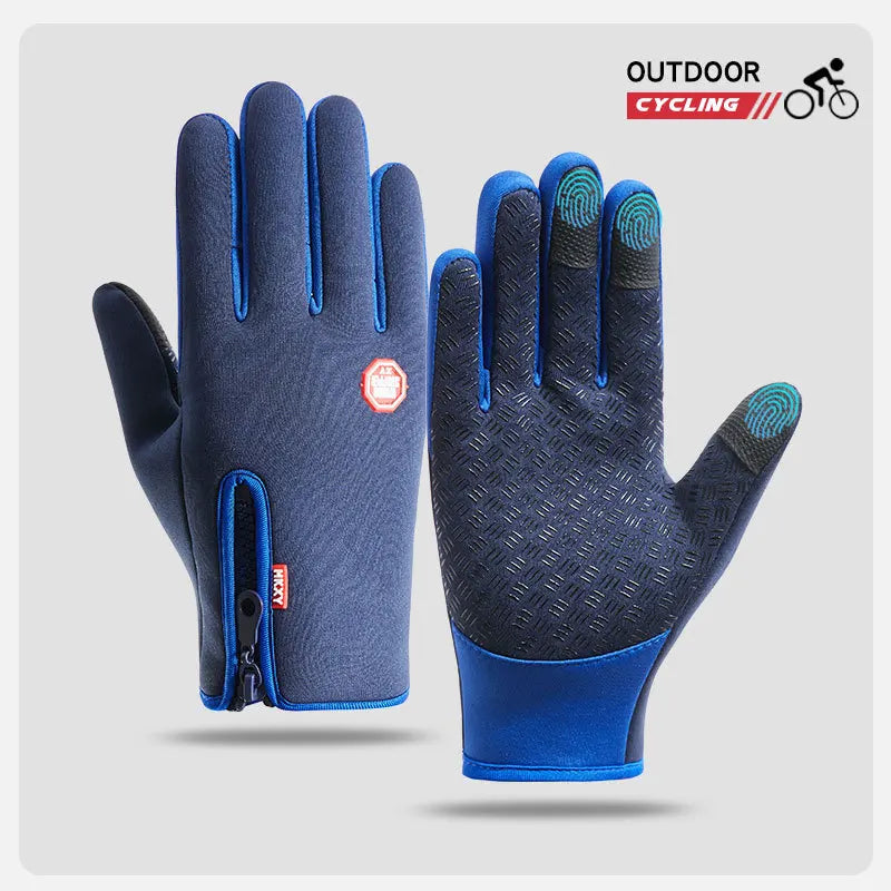 Gant hiver thermiques, imperméables et tactiles