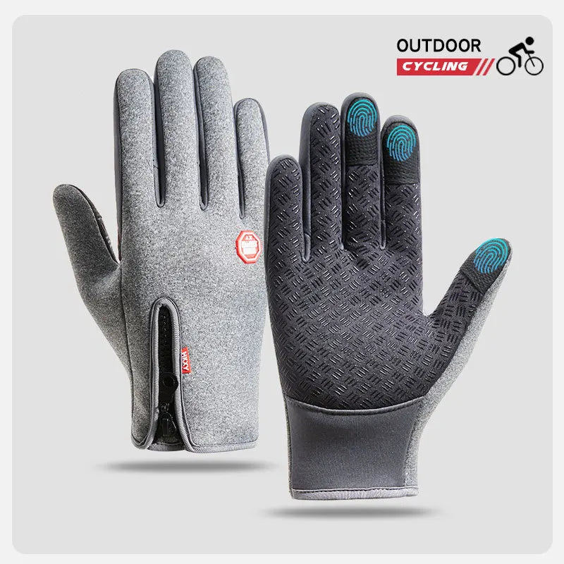 Gant hiver thermiques, imperméables et tactiles