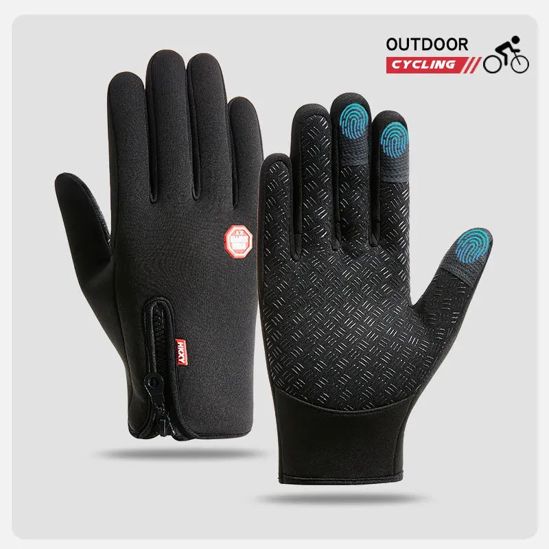 Gant hiver thermiques, imperméables et tactiles